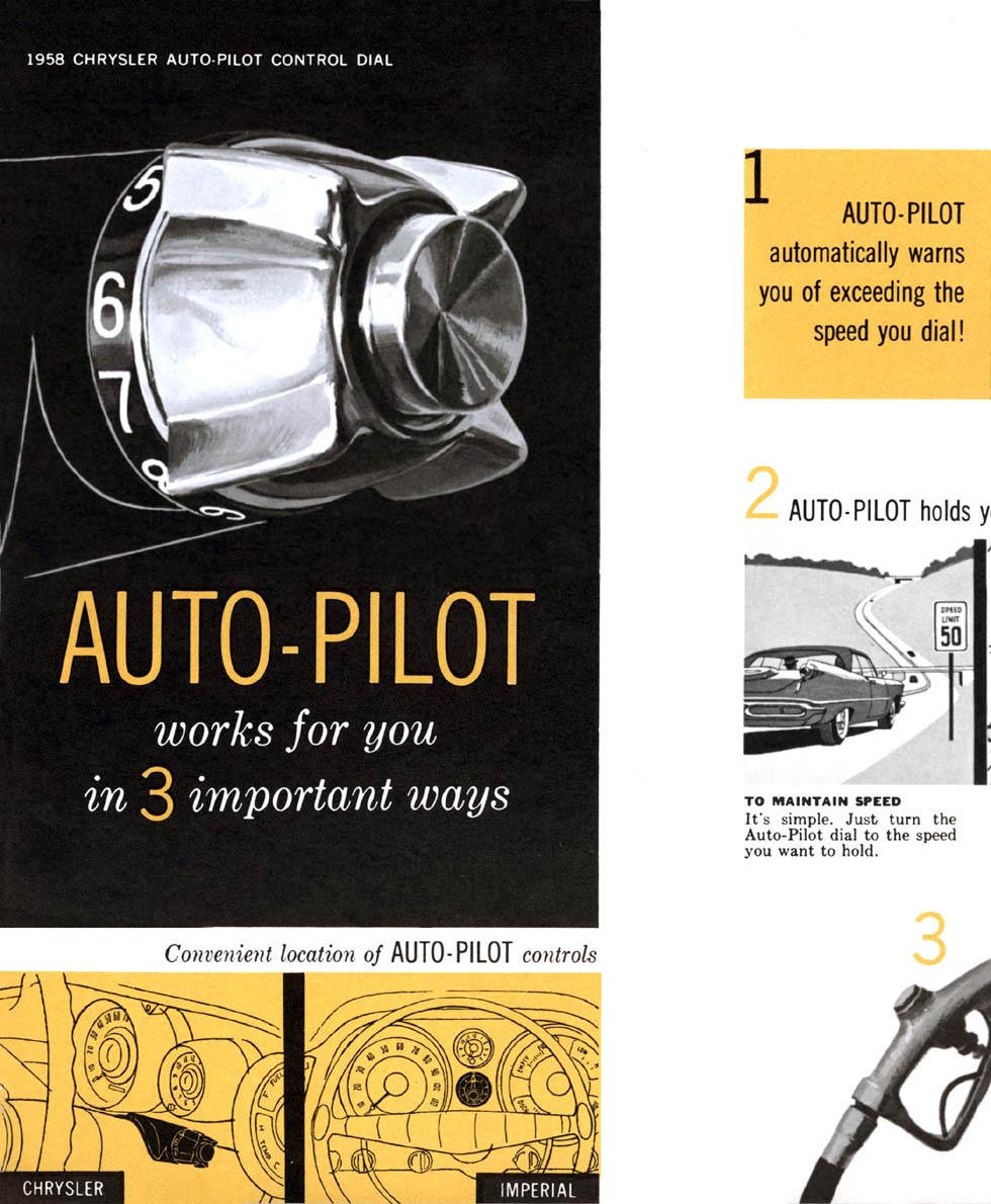 1958 Chrysler Auto Pilot Brochure Page 2